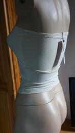 nieuwe beige top strepless, Kleding | Dames, Tops, Verzenden, Beige, Nieuw, Zonder mouw