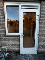 Kunstuf deur met zijlicht, Ophalen, Kunststof, Deurkozijn, 225 cm of meer