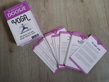 Yoga Kaarten (30 Dagen Challenge Doosje) beschikbaar voor biedingen
