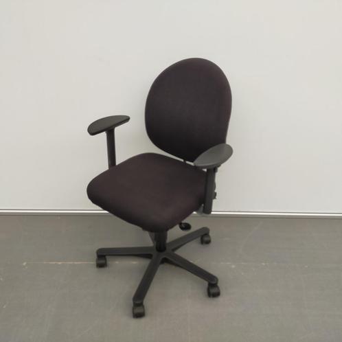 Klöber bureaustoel - zwarte stof, Huis en Inrichting, Bureaustoelen, Gebruikt, Bureaustoel, Zwart, Ophalen of Verzenden