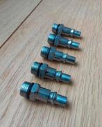 Setje van 5 orion koppelingen t.b.v. Compressor gereedschap, Minder dan 25 liter, Ophalen of Verzenden, Nieuw, Minder dan 200 liter/min