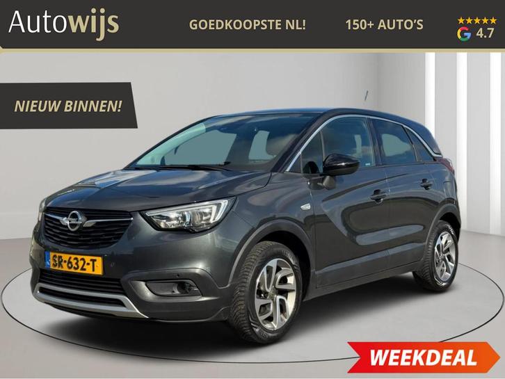 Opel Crossland X 1.2 Innovation|LM-VELG|D-RIEM VV|STUURVERW|, Auto's, Opel, Bedrijf, Te koop, Crossland X, ABS, Airbags, Airconditioning