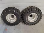 twee keer DWT Douglas velg met Maxxis ALL Trak Banden, Quad velgen, Gebruikt