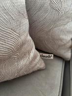 3 Claudi kussens te koop!, Ophalen of Verzenden, Zo goed als nieuw, Beige, Rechthoekig
