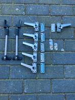 AXA RAAMUITZETTERS EN RAAMSLUITINGEN, Ophalen of Verzenden, Zo goed als nieuw, Rvs, Slot