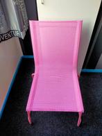 Tuinstoel Roze Nieuw, Ophalen of Verzenden, Nieuw, Metaal, Stapelbaar