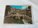 Oude Gracht Utrecht Ansichtkaart, Verzamelen, Ansichtkaarten | Nederland, Ophalen of Verzenden, 1960 tot 1980, Gelopen, Utrecht