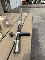 2 Meter Carbon steel 30mm dik met rvs klem en handvat + stop, Verzenden, Nieuw