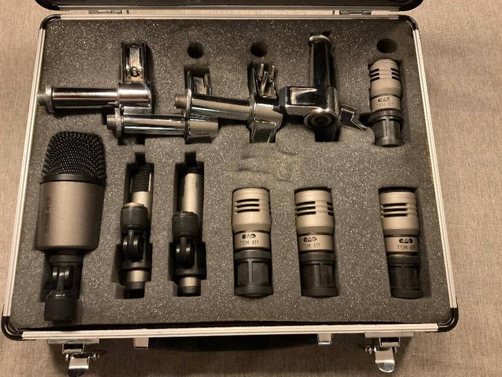 CAD Audio Premium 7-Piece Drum Microfoon Set, Audio, Tv en Foto, Professionele Audio-, Tv- en Video-apparatuur, Audio, Ophalen of Verzenden