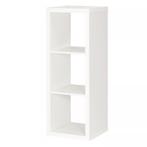 Witte Open Boekenkast - 3 Vakken (2 kasten beschikbaar), Ophalen, Met plank(en), Minder dan 50 cm, Kunststof