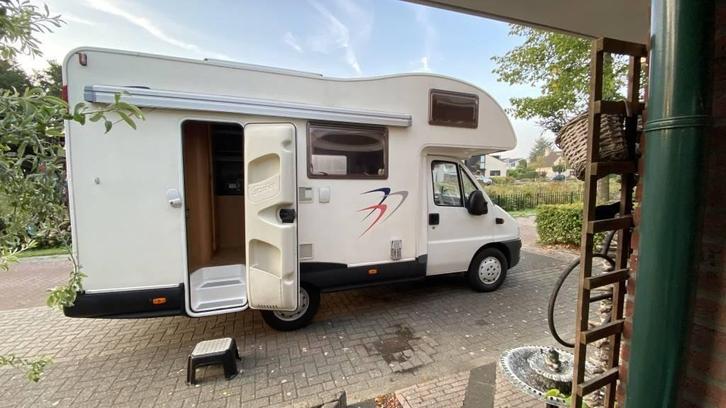 RUIME GEZELLIGE FIAT DUCATO UIT 2006, Caravans en Kamperen, Campers, Particulier, tot en met 4, Alkoof, Fiat, Fiat, Diesel, Handgeschakeld