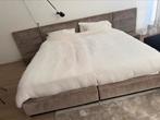 Luxueus Fendi Delano massief houten bed, Huis en Inrichting, Slaapkamer | Bedden, Ophalen, Tweepersoons, Zo goed als nieuw, 180 cm