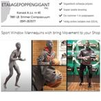 Etalagepoppen - Mannequin's in Basketbal Houding Nieuw, Nieuw, Overige typen, Ophalen of Verzenden