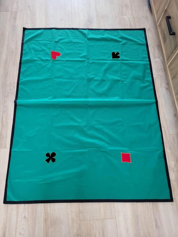 Bridge tafelkleed, Hobby en Vrije tijd, Gezelschapsspellen | Kaartspellen, Gebruikt, Drie of vier spelers, Ophalen of Verzenden