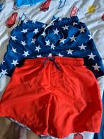 2x zwembroek overbroek maat 122/128, Ophalen, H&M, Sport- of Zwemkleding, Zo goed als nieuw
