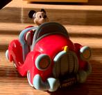 Mickey mouse in oude Auto Nostalgie Walt Disney, Ophalen of Verzenden, Zo goed als nieuw, Auto