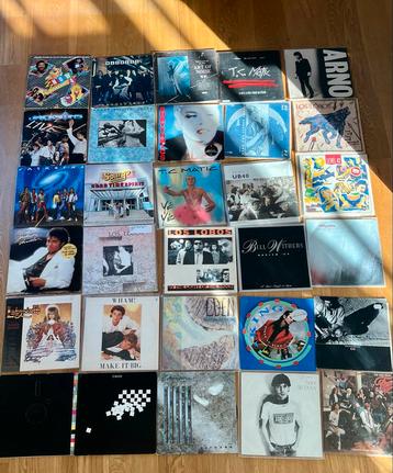 LP Collectie Jaren '80 - 70 Stuks beschikbaar voor biedingen
