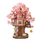 Robotime Sakura Boomhut, Info@artbizniz.nl, Verzenden, Groter dan 1:32, Nieuw