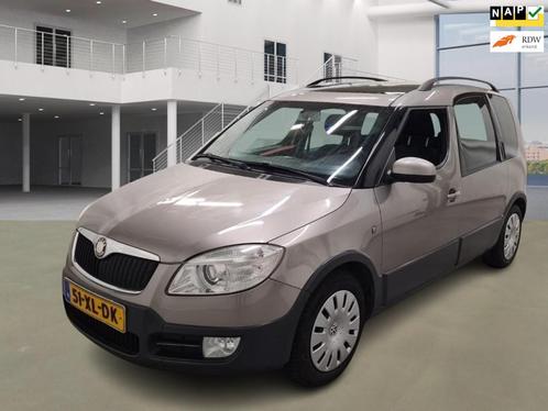Skoda Roomster 1.6-16V Scout/AUT/PANO/PDC/NAVI, Auto's, Skoda, Bedrijf, Te koop, Roomster, ABS, Airbags, Airconditioning, Boordcomputer