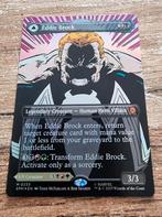 Mythic Rare Foil Eddie Brock MTG, Hobby en Vrije tijd, Ophalen of Verzenden, Zo goed als nieuw, Losse kaart, Foil