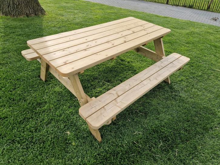 PICKNICKTAFELS 90 170  220  290, Tuin en Terras, Picknicktafels, Nieuw, Rechthoekig, Ophalen