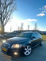 Audi A6 2.4 V6 S Line, 1800 kg, Zwart, Zwart, Stationwagon