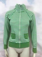 Franklin & Marshall groen gestreept vest maat L (3C6), Tweedehands verkoop, Ophalen of Verzenden, Groen, Tweedehands verkoop