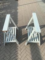 Schragen (wit), Ophalen, Gebruikt