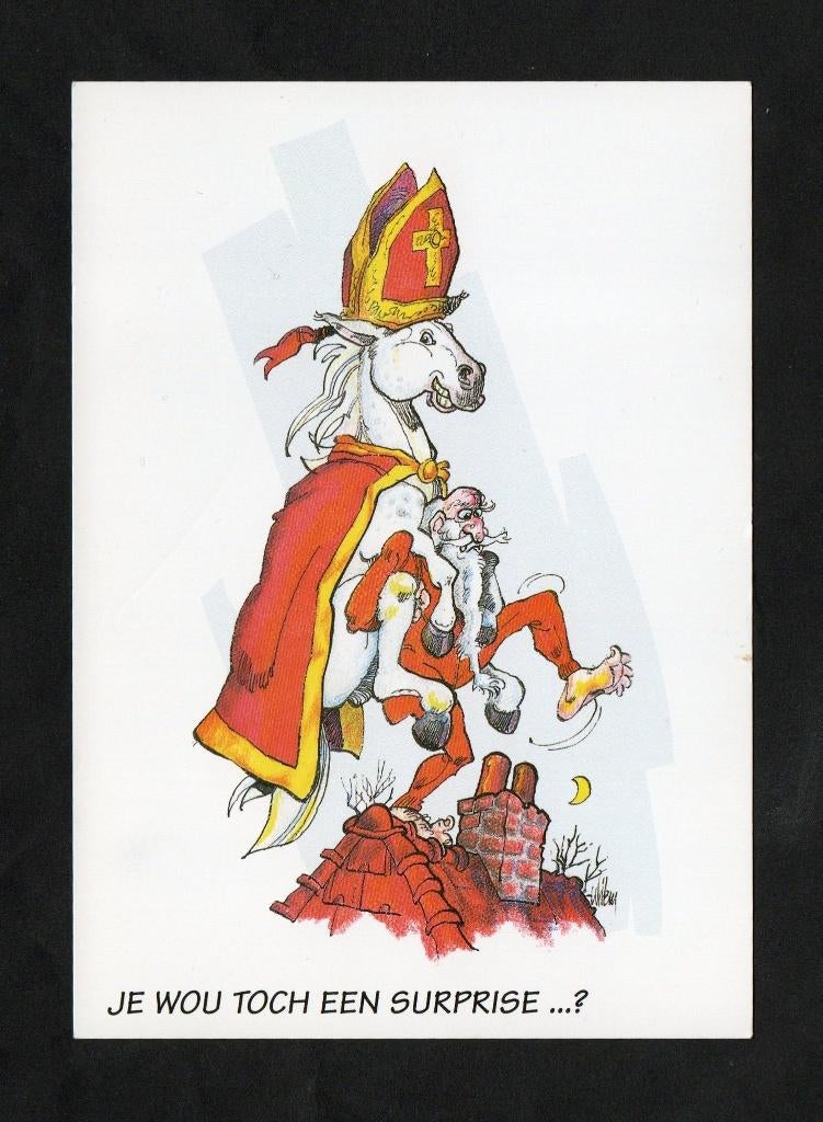 Sinterklaas en zijn Paard, je wou toch een surprise?, Ophalen of Verzenden, 1980 tot heden, Ongelopen, Cultuur en Media