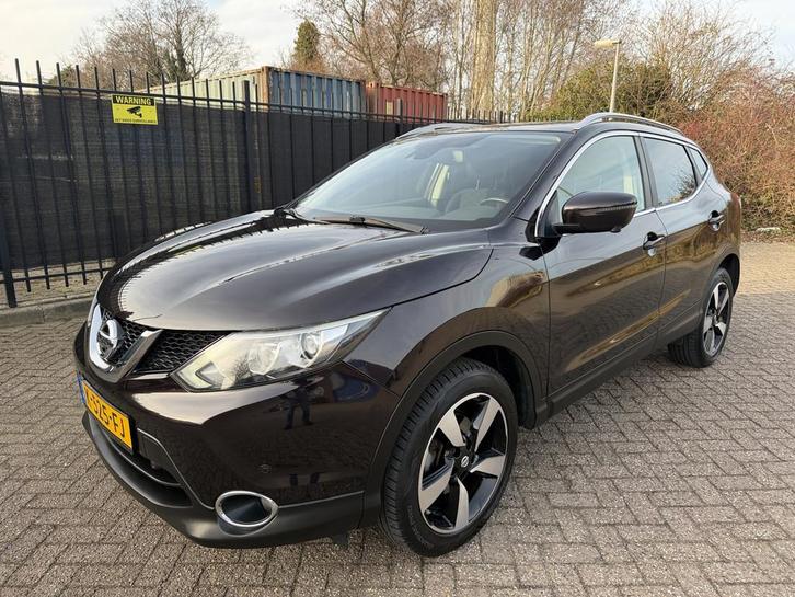 Nissan QASHQAI 1.6 N-Connecta Pano/DAB/Cruise/Stoelverw/Navi, Auto's, Nissan, Bedrijf, Te koop, Qashqai, 360° camera, ABS, Achteruitrijcamera