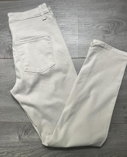 CAMBIO - beige broek - 34 (XS), Kleding | Dames, Broeken en Pantalons, Zo goed als nieuw, Maat 34 (XS) of kleiner, Beige, Lang