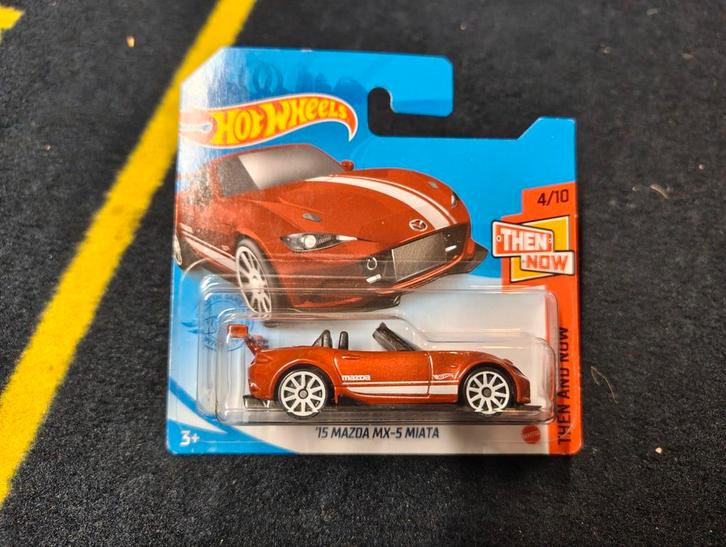 Hot Wheels '15 Mazda MX-5 Miata, Hobby en Vrije tijd, Modelbouw | Auto's en Voertuigen, Ophalen of Verzenden