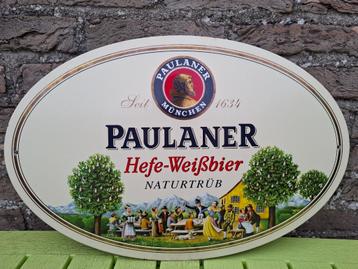 Emaillebord Paulaner  beschikbaar voor biedingen