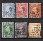 Nvph 7-12 gebruikt cw 415,00 D, Ophalen of Verzenden