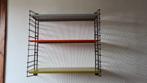 Tomado rekje met metalen leggers, rood-grijs-geel, Huis en Inrichting, Woonaccessoires | Wandplanken en Boekenplanken, Ophalen of Verzenden