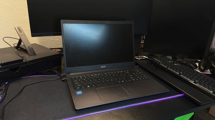 Acer Aspire N19H1 - 2021, Computers en Software, Windows Laptops, Gebruikt, 15 inch, SSD, Onbekend, 8 GB, Qwerty, Met videokaart