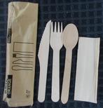 wegwerp bestekset - mes, vork , lepel, 16 cm - + servetje, Nieuw, Overige typen, Ophalen of Verzenden