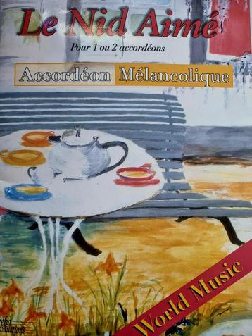 Le Nid Aime Accordeonboek Jean Pierre Guiran. beschikbaar voor biedingen