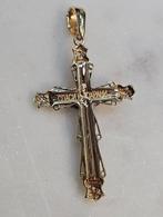 14 karaat Kruis hanger 14k 5.5 gram, Nieuw, Ophalen of Verzenden, Nvt, Kruis of Symbool