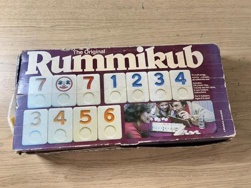 Rummikub Original Normale Grote Versie Steentjes, Hobby en Vrije tijd, Gezelschapsspellen | Bordspellen, Gebruikt, Ophalen of Verzenden