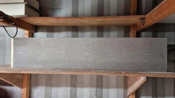 XPS kantplank liplas cementgrijs 10+1cm Rd:2,90 beschikbaar voor biedingen