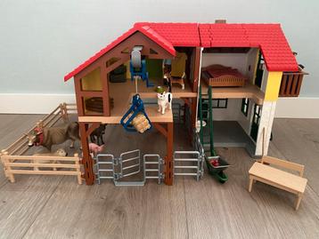 Schleich Farm World 42407 + 42420 Boerderij Set beschikbaar voor biedingen