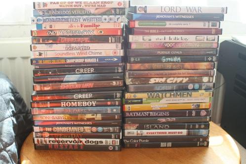 Een doos met 210 stuks dvd's, Cd's en Dvd's, Dvd's | Overige Dvd's, Gebruikt, Alle leeftijden, Ophalen