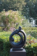 tuinbeeld Family terrazzo natuursteen Tuinbeeldenschuur, Ophalen, Nieuw, Steen, Mensenbeeld