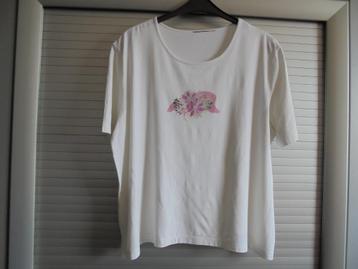 frankwalder shirt wit maat 48 beschikbaar voor biedingen