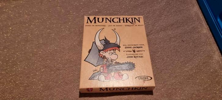 munchkin, Hobby en Vrije tijd, Gezelschapsspellen | Bordspellen, Zo goed als nieuw, Ophalen of Verzenden