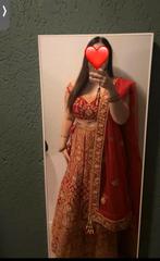 Indiase lehnga / henna jurk / bruidsjurk / avondjurk, Kleding | Dames, Gelegenheidskleding, Ophalen of Verzenden