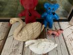 Celluloid en plastic dieren figuren, Antiek en Kunst, Curiosa en Brocante, Ophalen of Verzenden