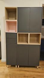 Ikea wandkast Ekket, twee jaar oud, 100 tot 150 cm, 150 tot 200 cm, Eikenhout, Ophalen of Verzenden
