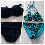 Z.G.A.N. Dames zwemkleding, bikini, top, broek mt 38+44, Ophalen of Verzenden, Zo goed als nieuw, Blauw, Bikini